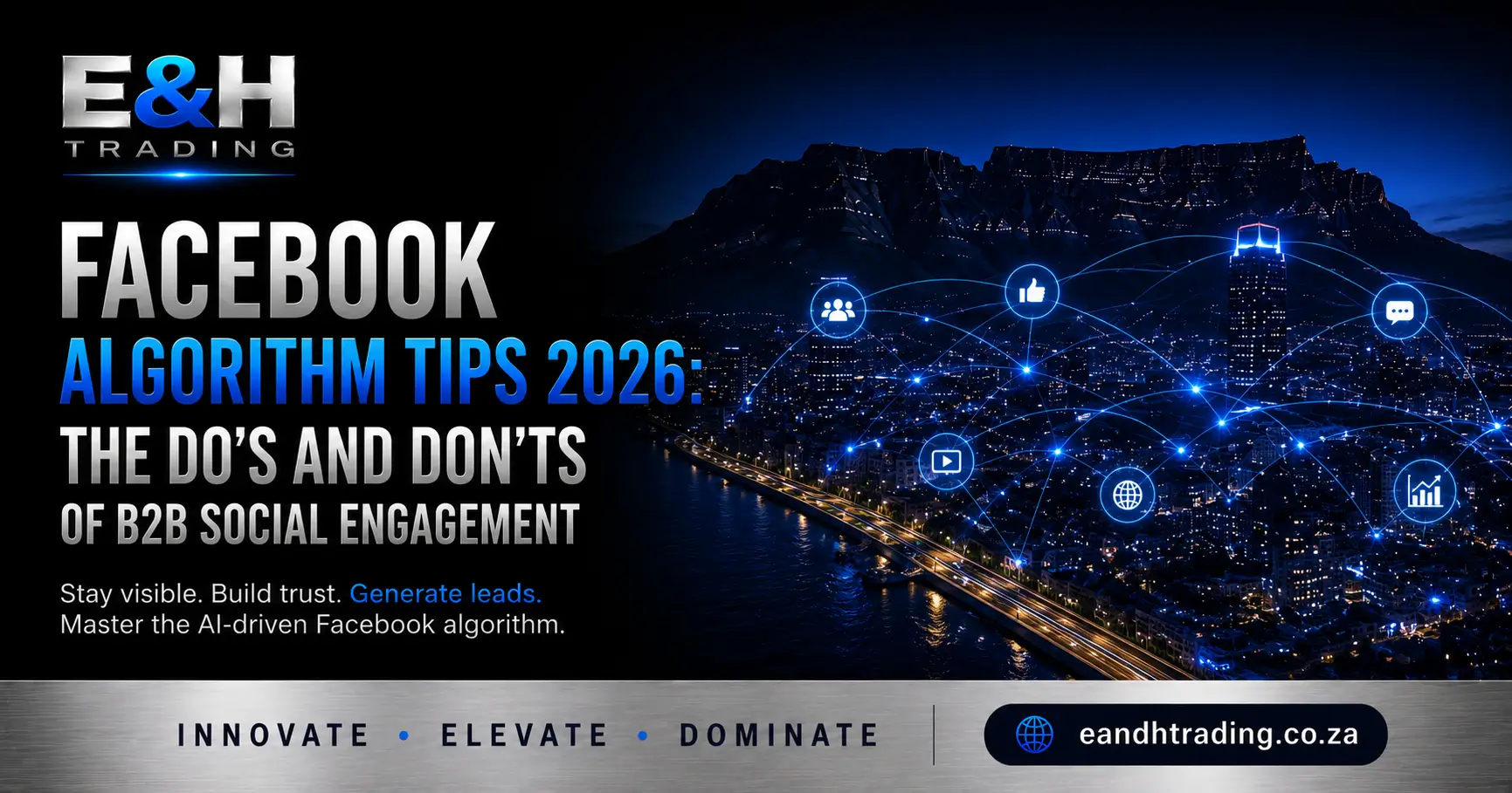 AI-driven Facebook marketing strategies helping South African businesses improve engagement, visibility, and lead generation in 2026.